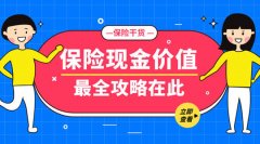 重庆保险咨询师浅谈：什么是保单现金价值