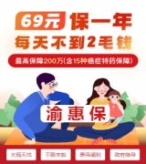 什么条件可以参保“重庆渝惠保”百万医疗保险？