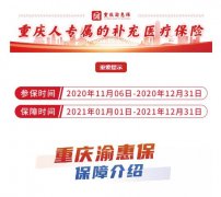 重庆渝惠保_百万医疗保险产品项目介绍
