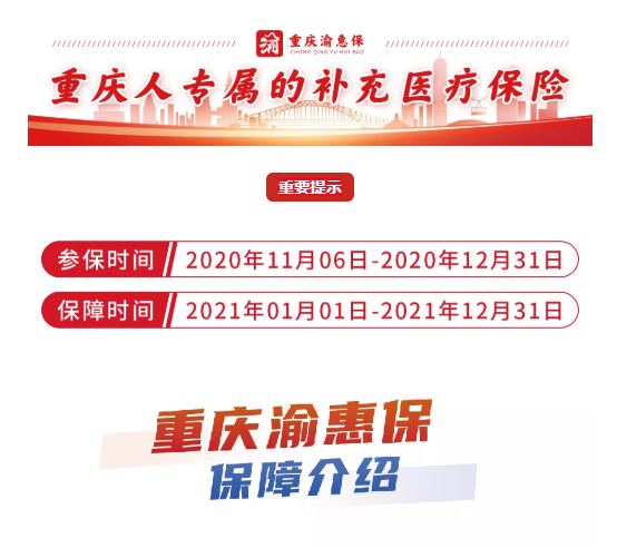 重庆渝惠保_百万医疗保险产品项目介绍